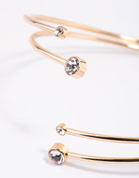 Rainbow Diamante Arm Cuff - link has visual effect only