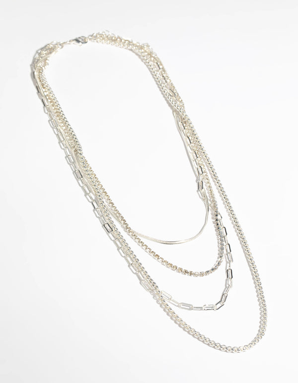 Lovisa - The trending chain pendant necklace now come in silver! Get  Layering! #layeredneck