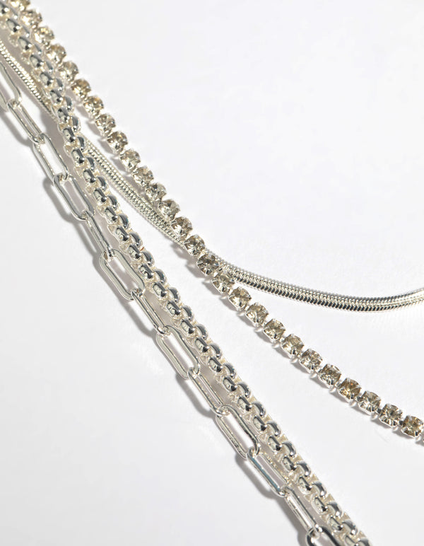 Lovisa - The trending chain pendant necklace now come in silver! Get  Layering! #layeredneck