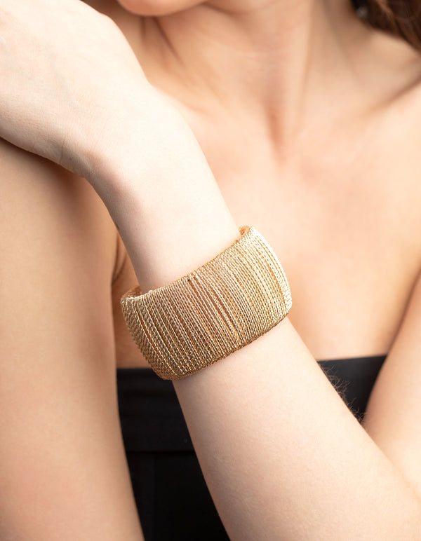 Pair of Gold 'Manchette' Cuff-Bracelets, A Vision: The Collection of  Michelle Smith, 2021