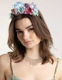 Flower Garden Headband - link has visual effect only