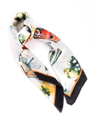 Fabric Butterfly Scarf - link has visual effect only