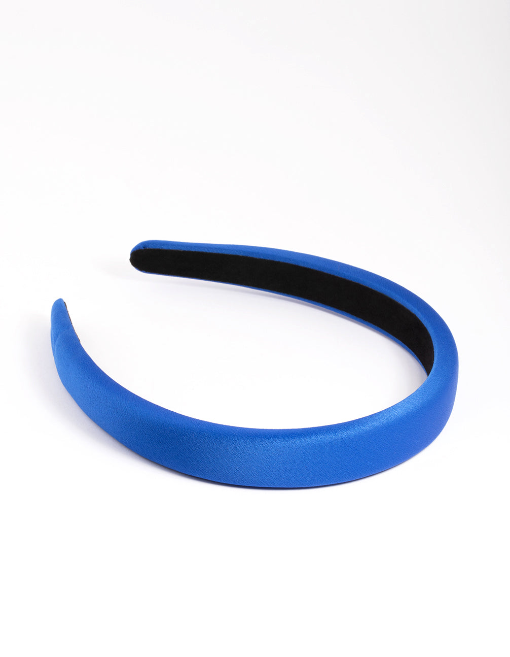 Blue Thin Satin Headband - Lovisa
