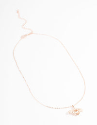 Rose Gold Diamante Bee Necklace - link has visual effect only