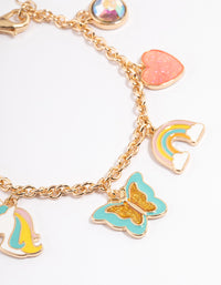 Kids Pastel Garden Charm Bracelet - link has visual effect only