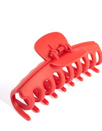 Red Acrylic 11cm Rounded Large Claw - link has visual effect only