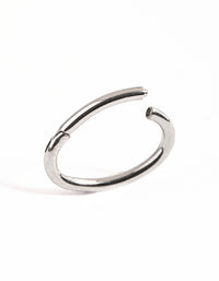 Surgical Steel Oval Clicker Ring - link has visual effect only