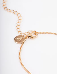 Gold Layered Snake Charm Necklace - Lovisa