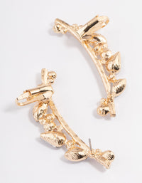 Gold Pear Diamante Ear Cuff - link has visual effect only