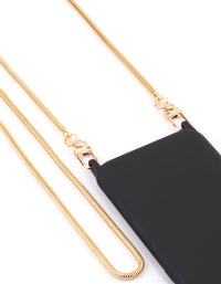 Gold Snake Chain Crossbody Phone Strap - link has visual effect only