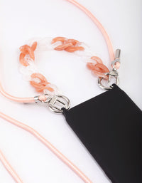 Blush Crossbody & Wrist Phone Strap Pack - link has visual effect only