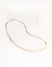 Gold Coin Layer Waist Chain - link has visual effect only