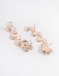 Rose Gold Flower Vine Earring Cuff - link has visual effect only