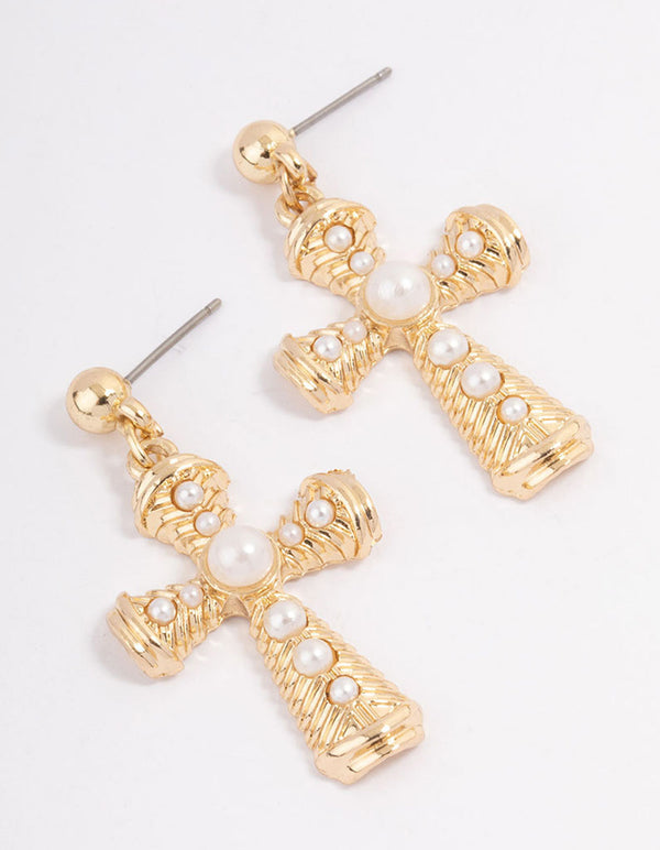 Lovisa cross deals earrings