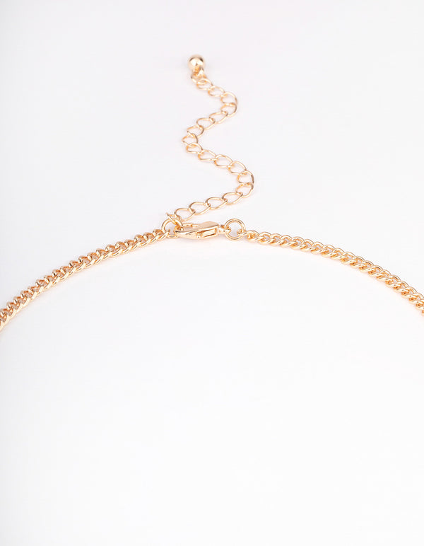 Gold Mixed Beaded Long Necklace - Lovisa