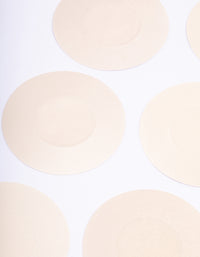 Neutral Fabric Round Nipple Covers Pack - link has visual effect only