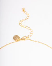 Gold Plated Libra Coin Pendant Necklace - link has visual effect only