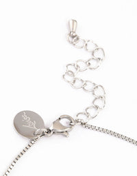 Surgical Steel Classic Link Chain Bracelet - link has visual effect only