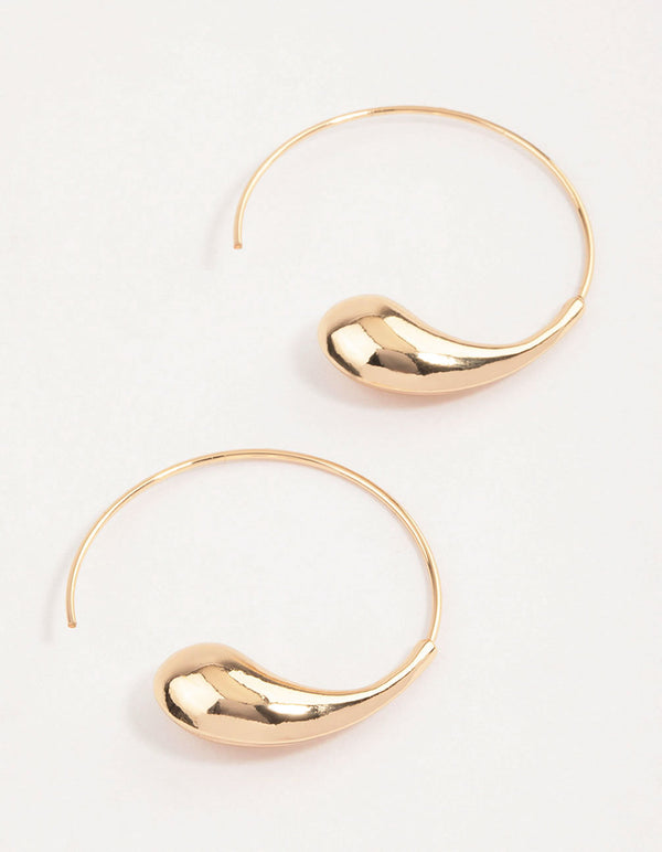 9ct Gold 10mm Hoop Earrings  Goldmark AU