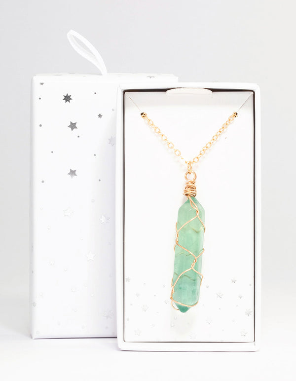 Green Fluorite Crystal necklace | Crystal point jewelry, Boho crystal,  Gemstone healing
